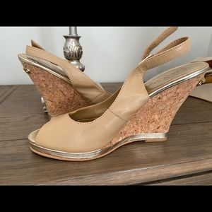 Lilly Pulitzer Wedge Sandals, size 8